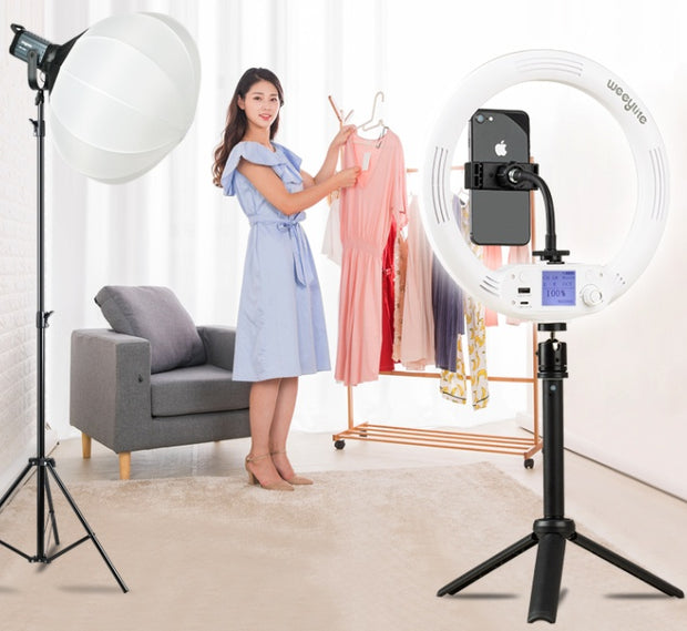 Small Portable Camera And Video Lighting